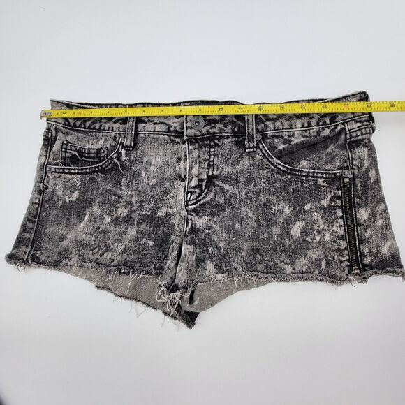 Volcom Jeans Womens Short Size 11 gray - Picture 9 of 9